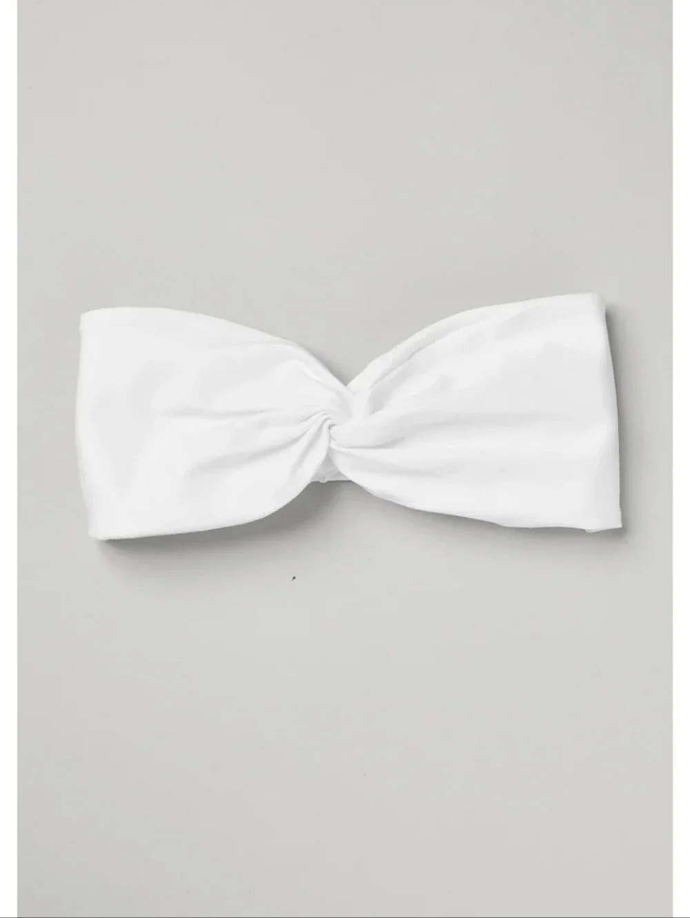 Alo Yoga Alosoft Headband - Twist Knot - White